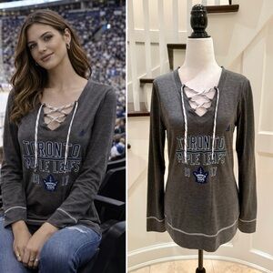 NWT! Official NHL Wear Toronto Maple Leafs Top